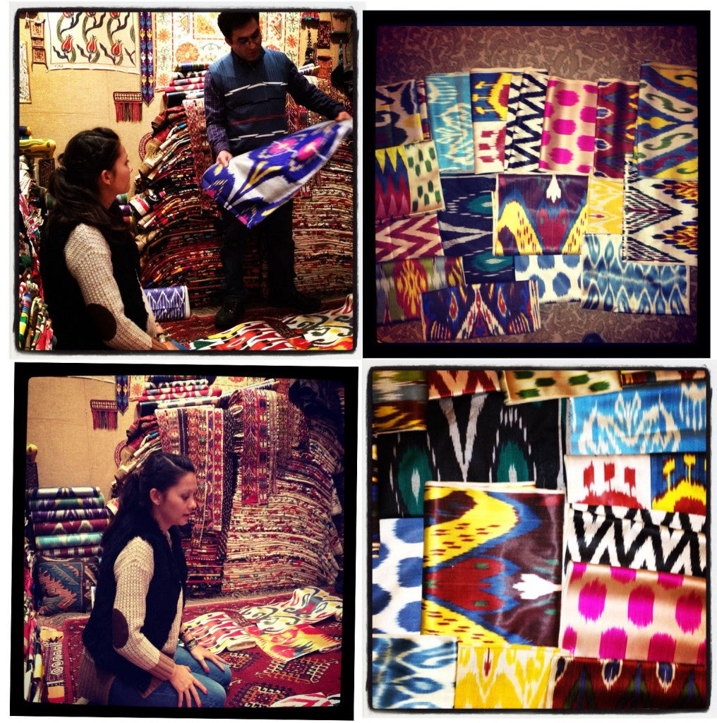 Decor: Uzbekistani Ikat