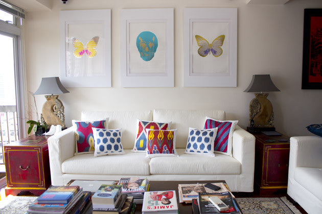 Decor: Ikat Cushions by Callixto