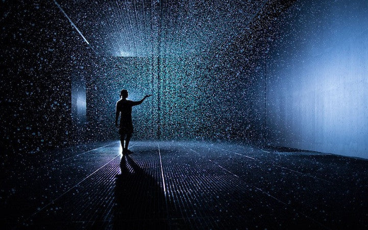 Art:  The Rain Room