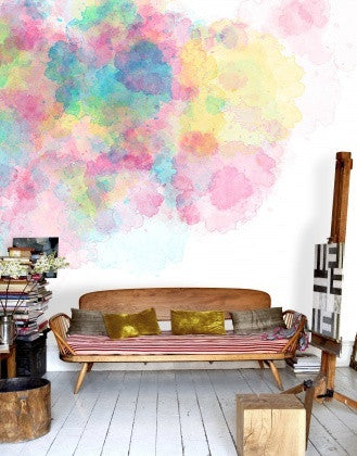 Decor:  Watercolour Wallpaper