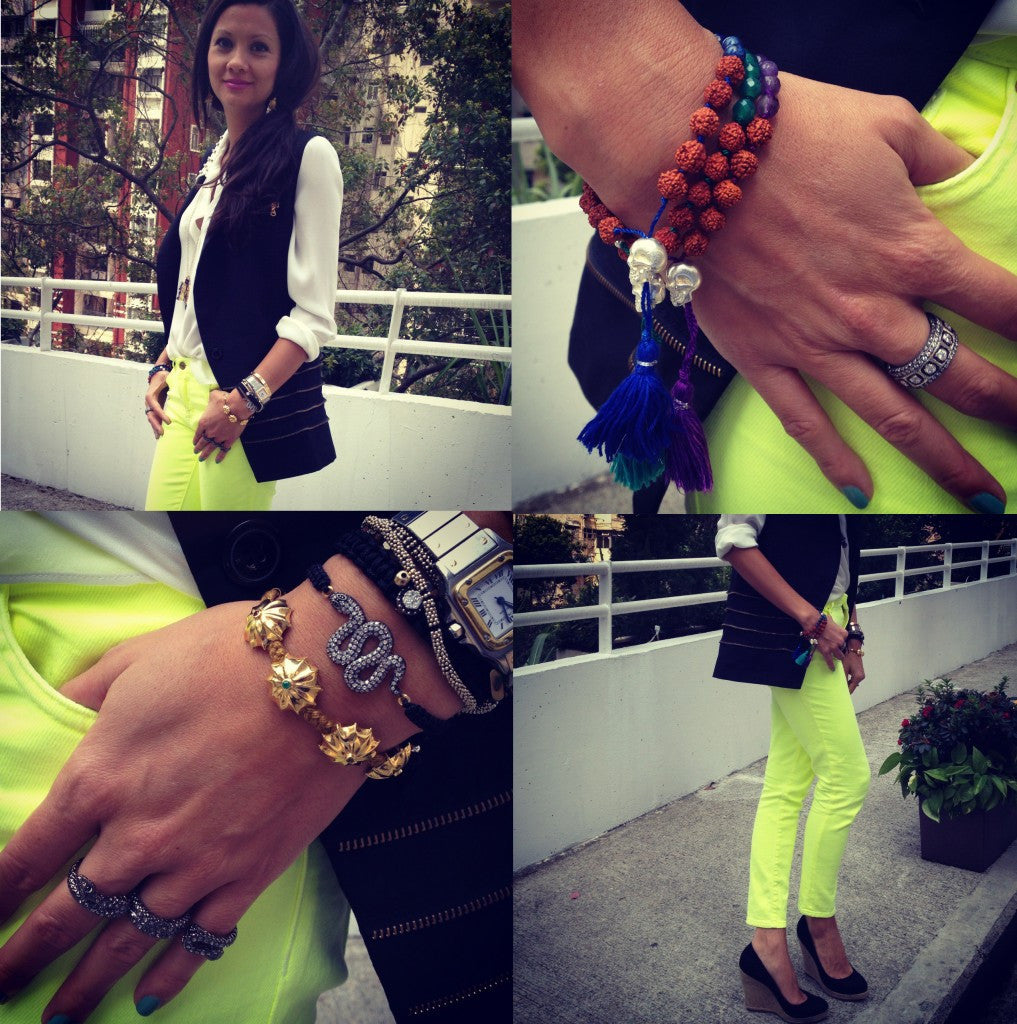 Callixto Style:  Neon Jeans