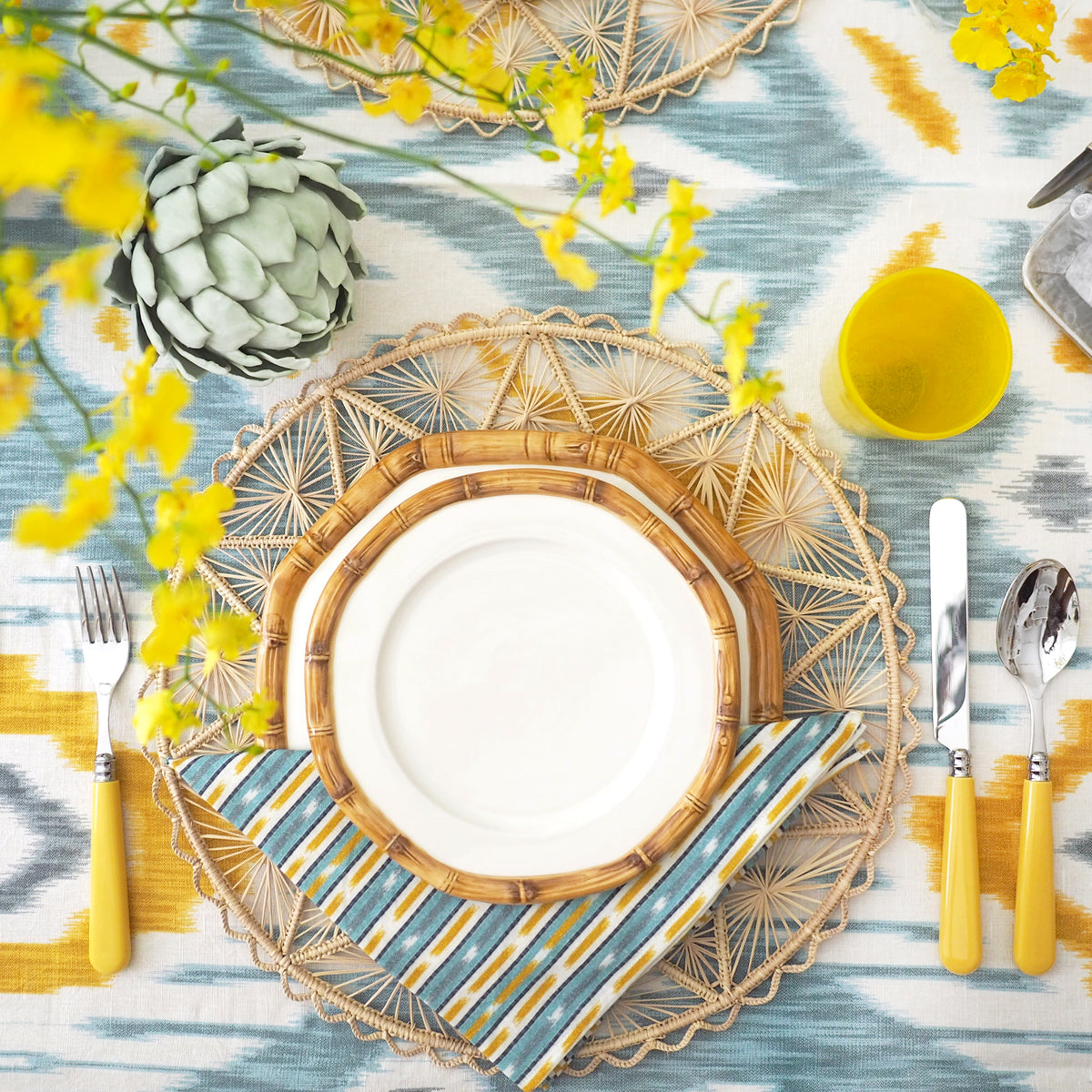 Bamboo Salad Plates (Set of 4) Callixto