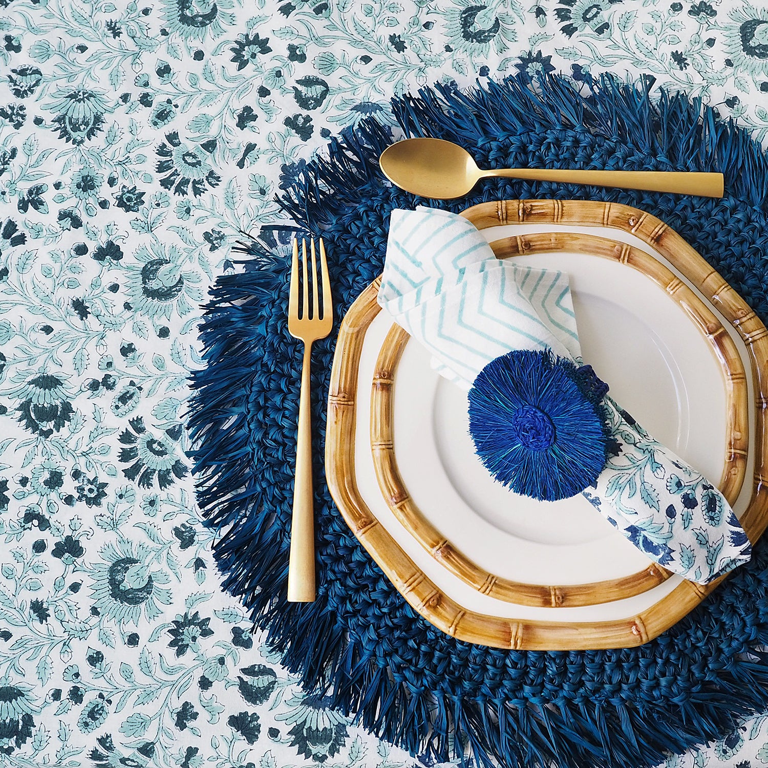 Bamboo Dinner Plates (Set of 4)
