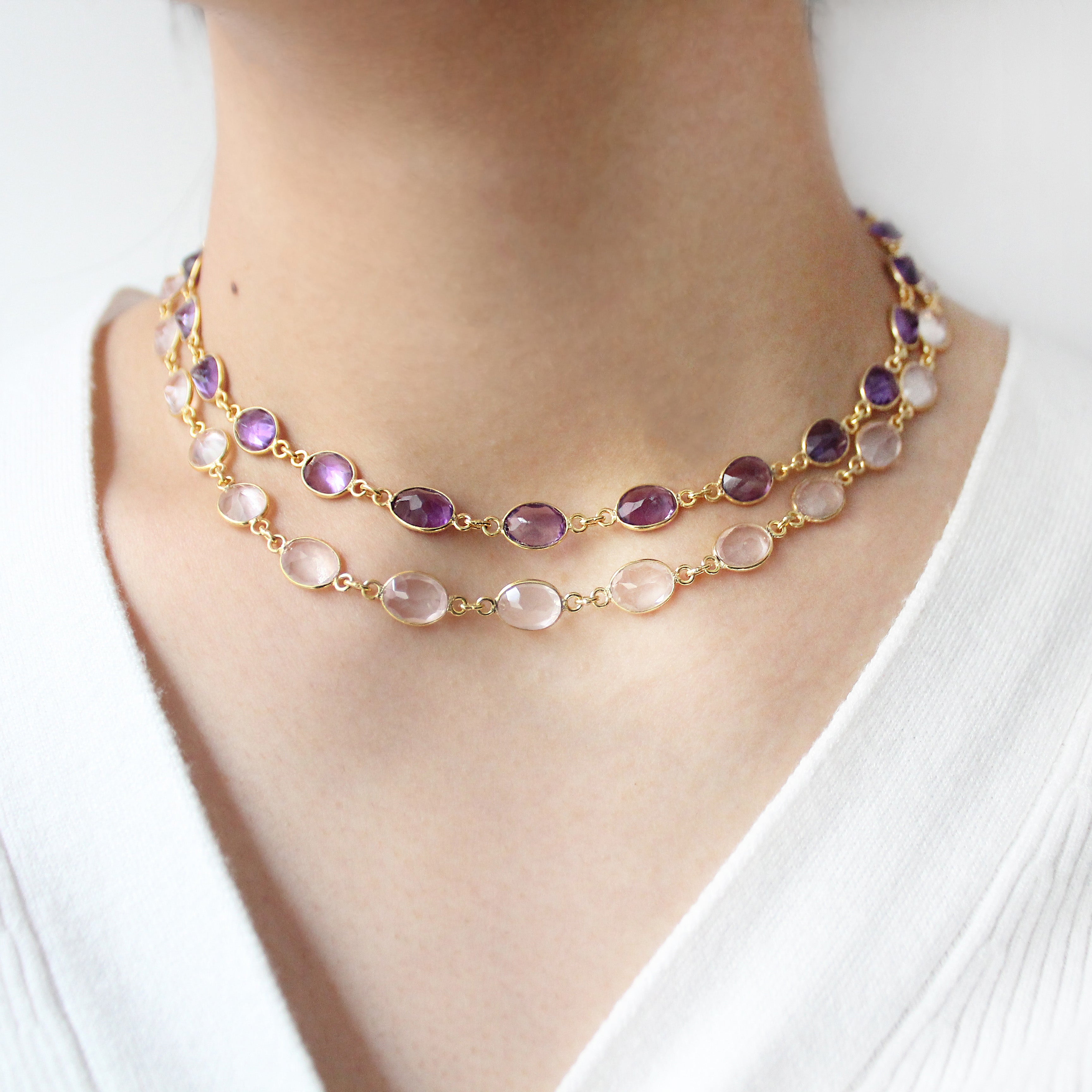 Amethyst Vivian Necklace
