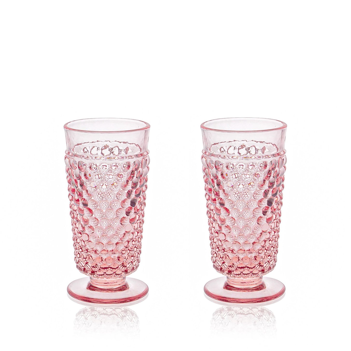 ROSALINE HOBNAIL GOBLET (SET OF 2)