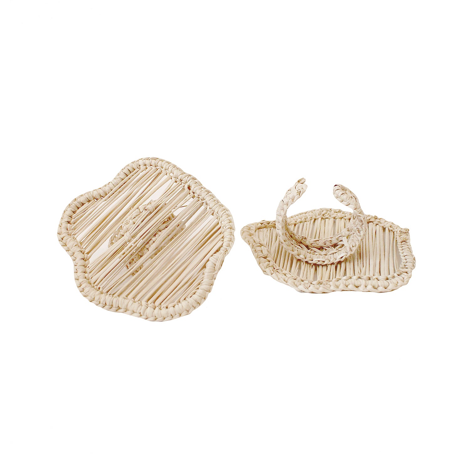 Natural Rose Napkin Ring