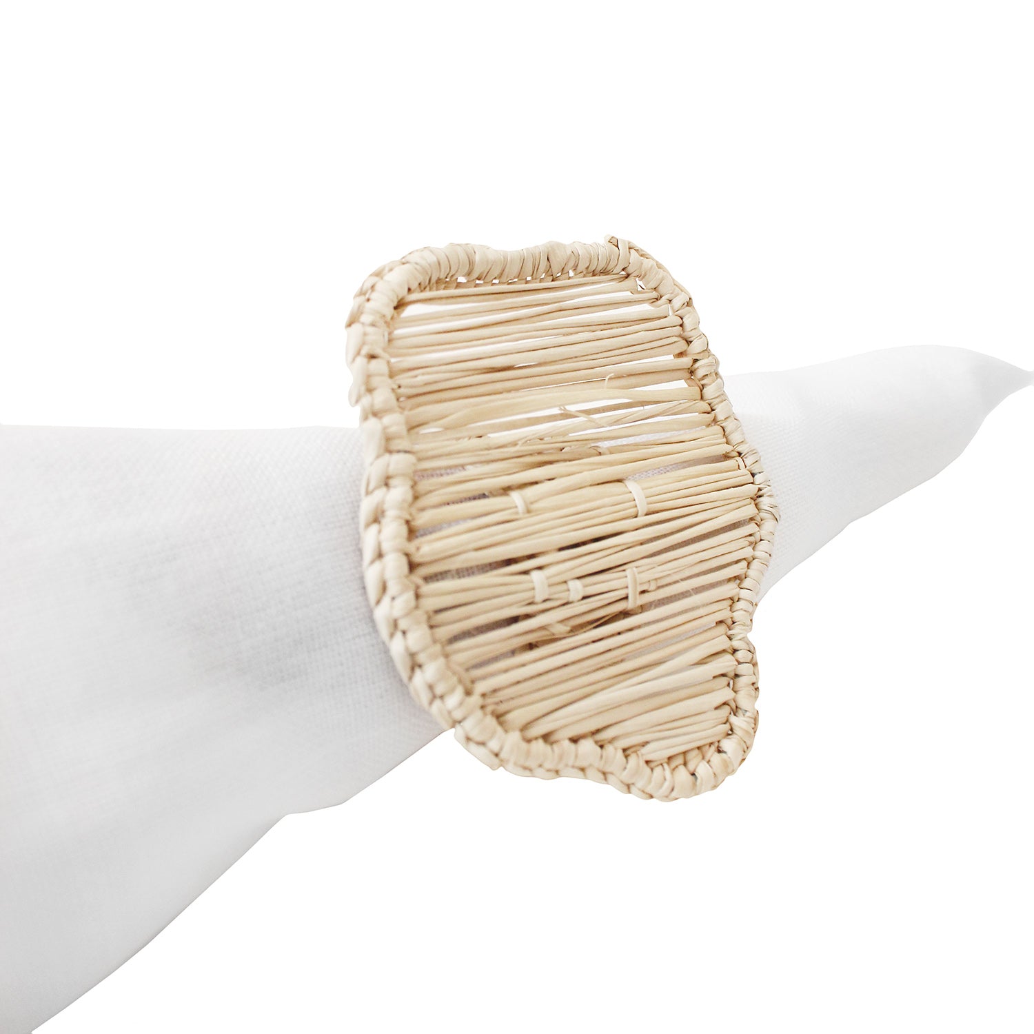 Natural Rose Napkin Ring