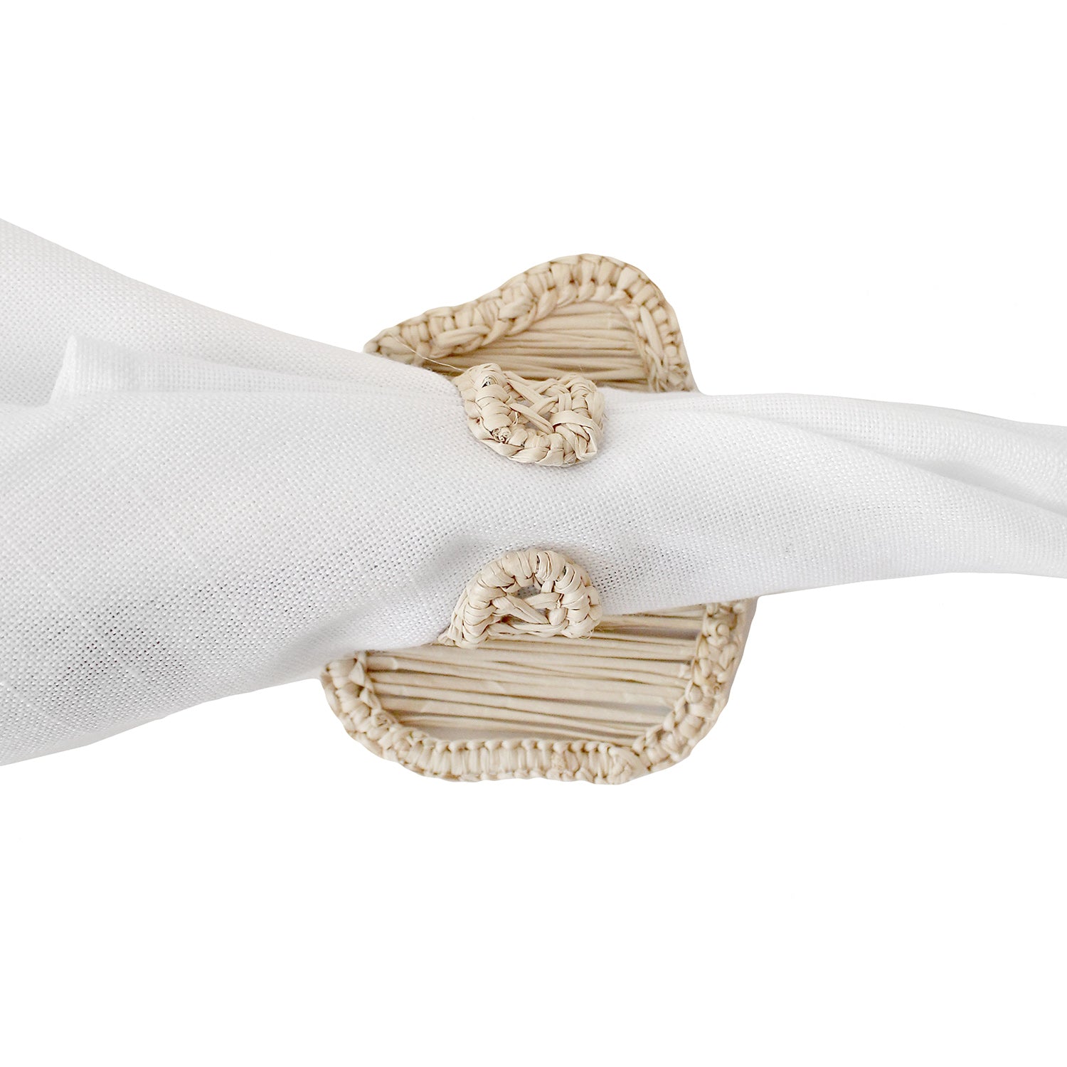 Natural Rose Napkin Ring