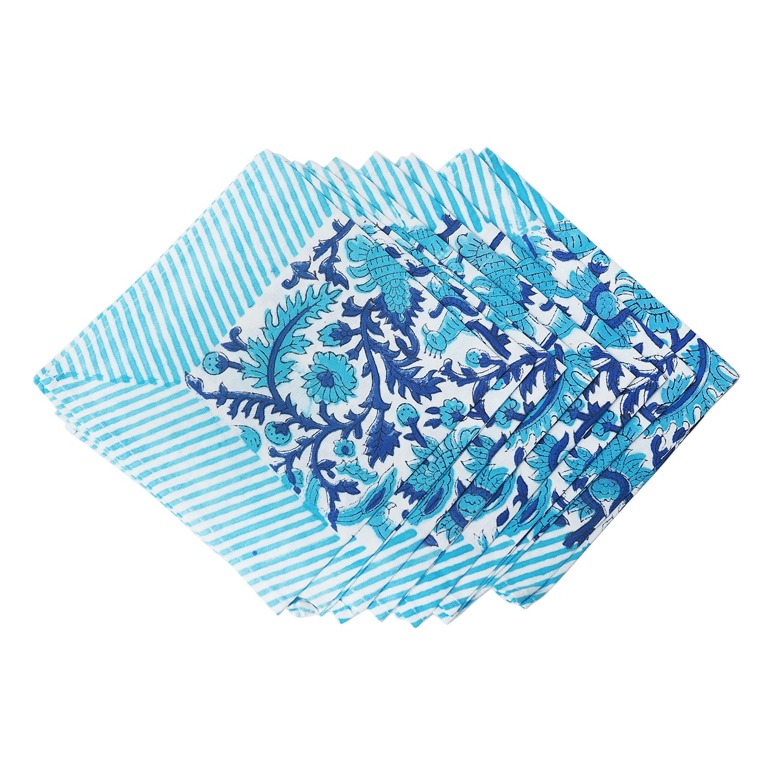 Champa Tablecloth & Napkin Set of 8