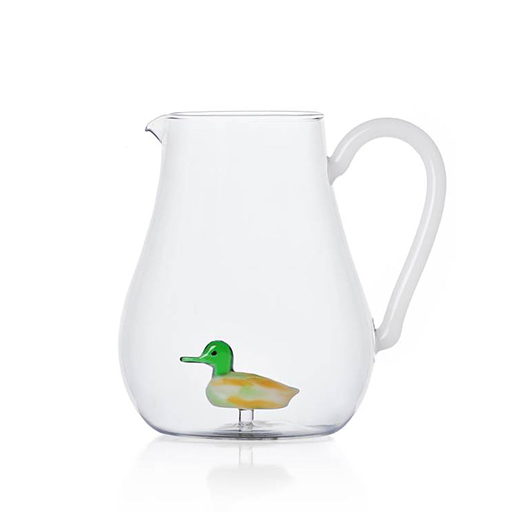 Duck Glass Jug