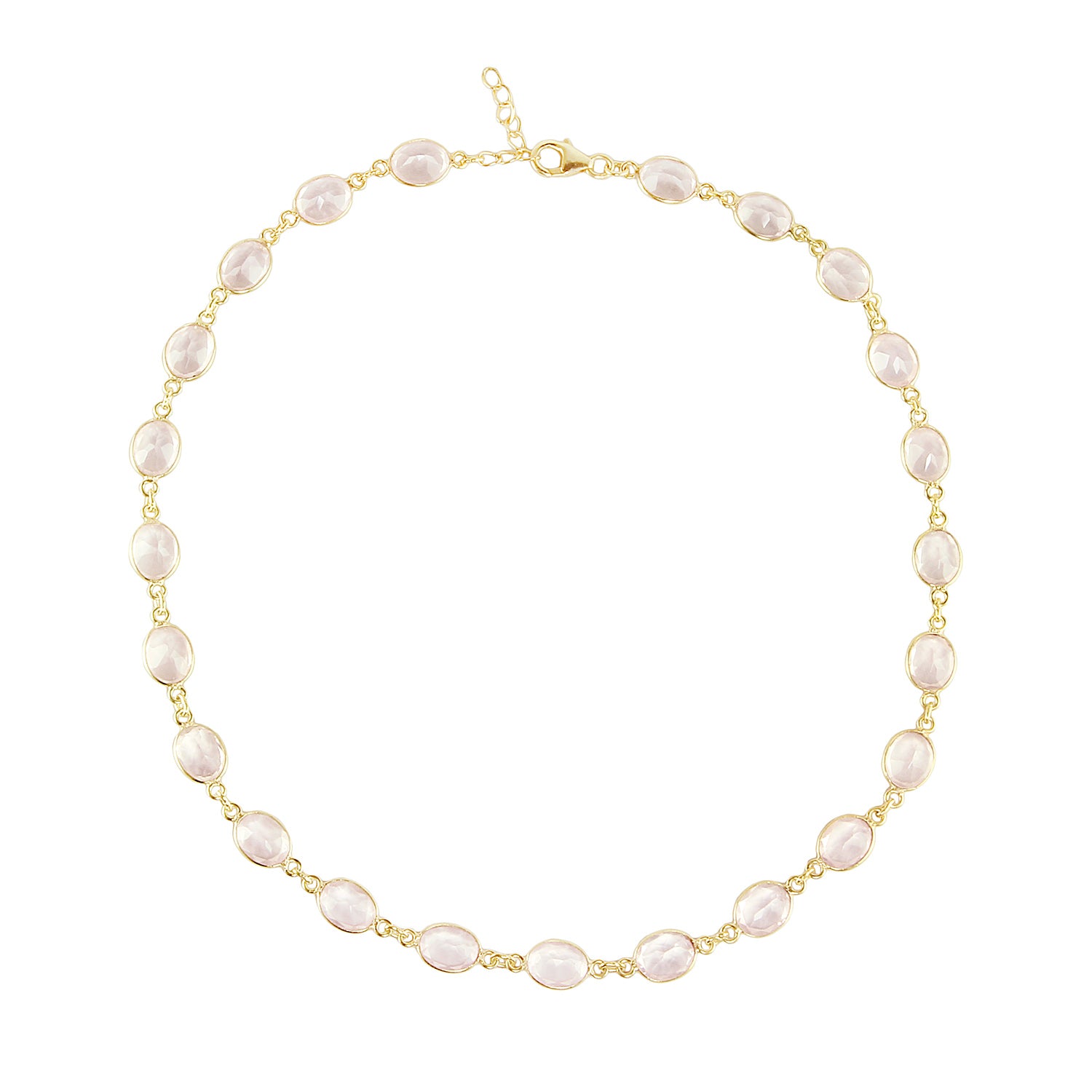 Rose Quartz Vivian Necklace