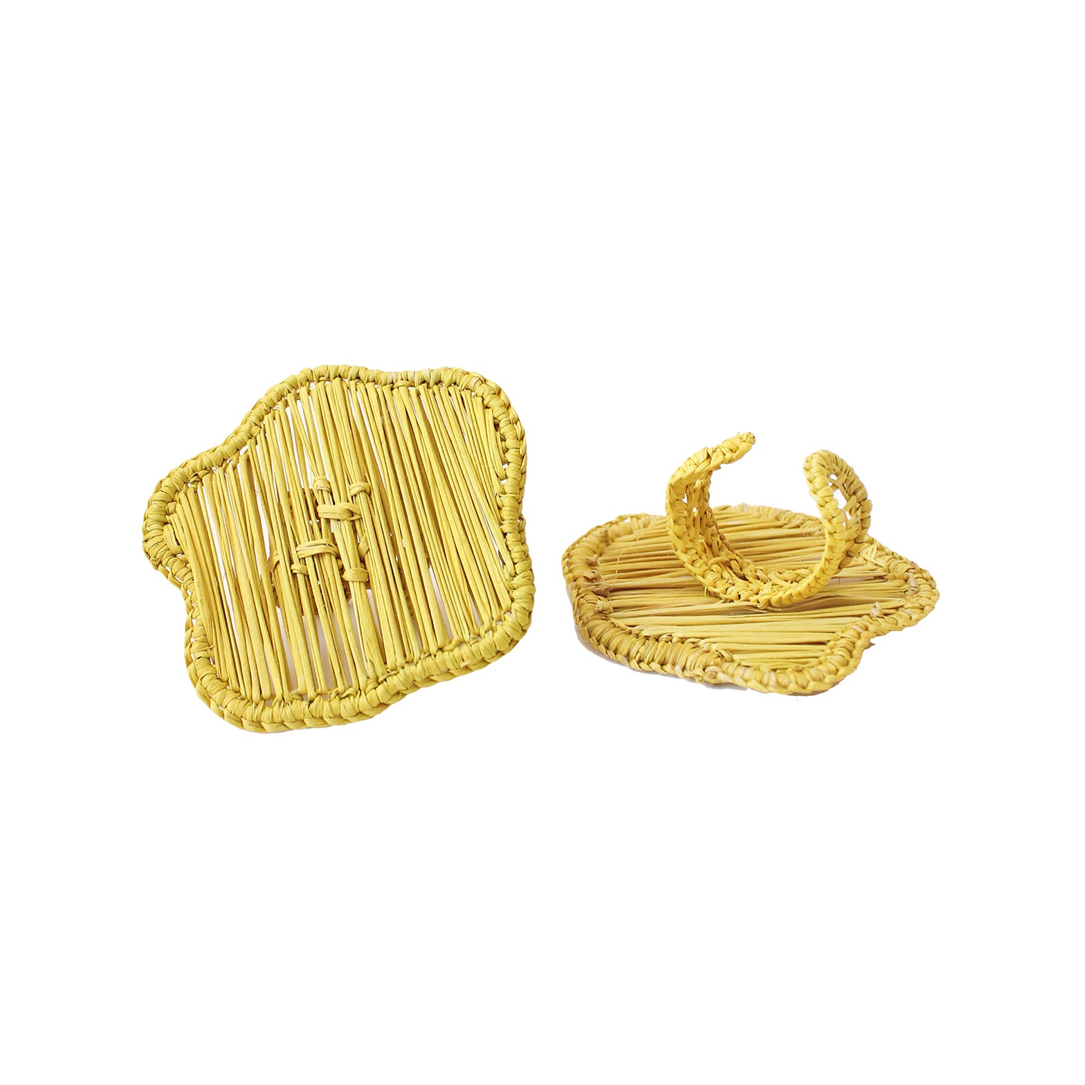 Yellow Rose Napkin Ring