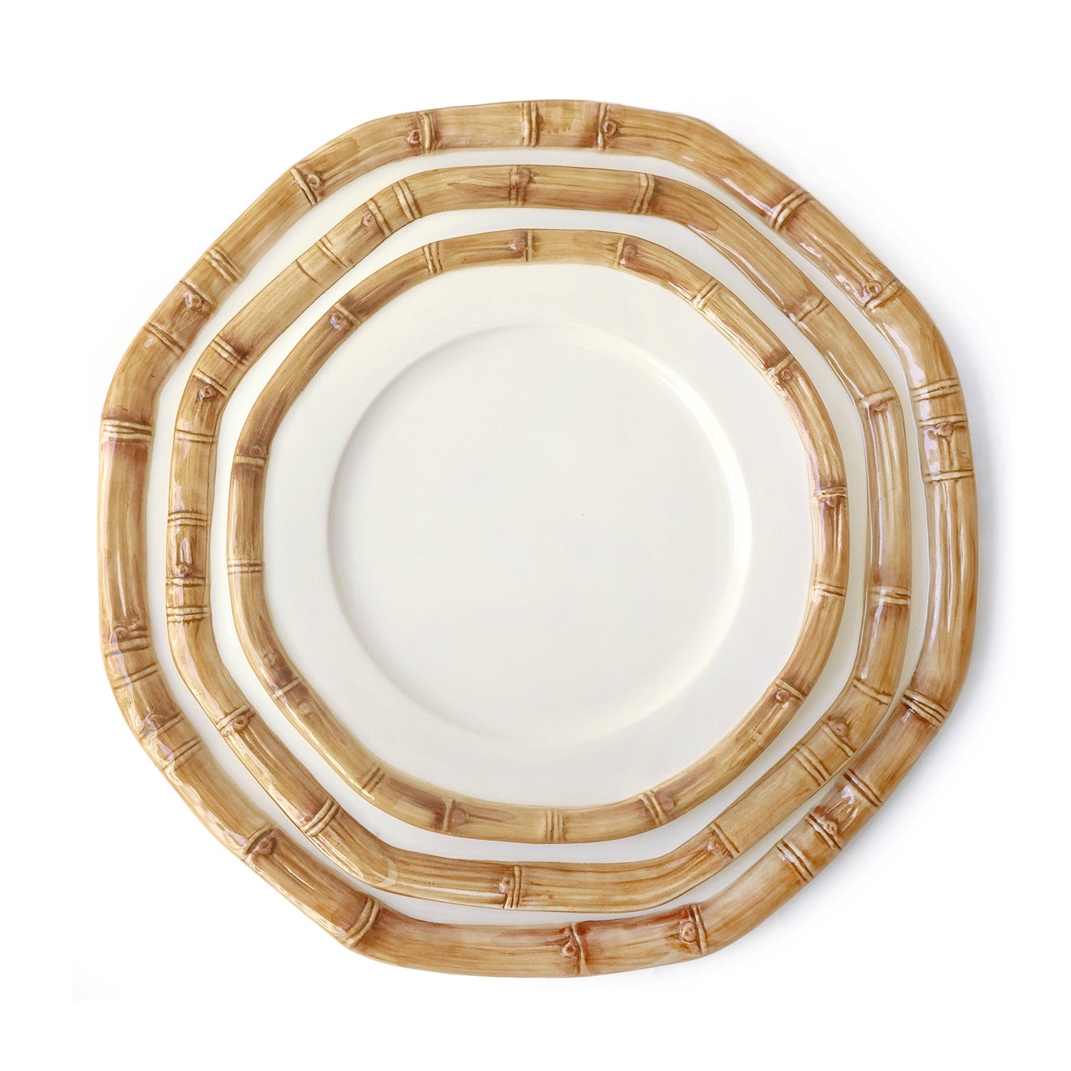 Bamboo Dinner Plates (Set of 4)